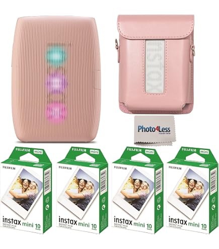 Amazon.com : Fujifilm INSTAX Mini Link 3 Smartphone Printer | Rose